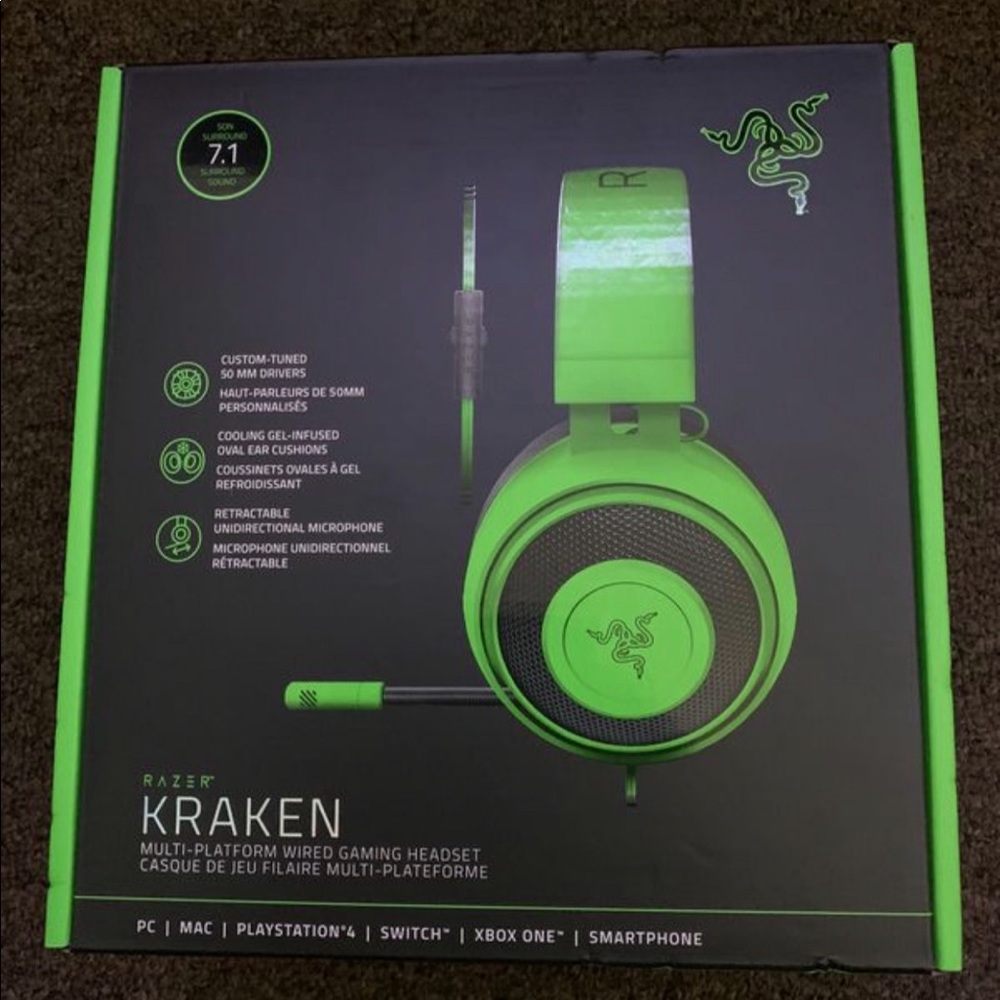 Razer Kraken 7.1 Wired Headset